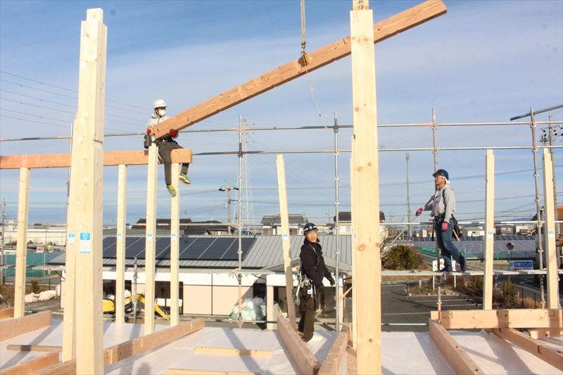 木造住宅建方・木造住宅造作・足場工事は岐阜県岐阜市のMH工業